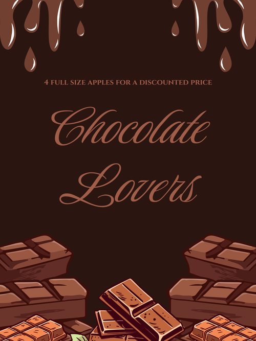 Chocolate Lovers Apple Flight