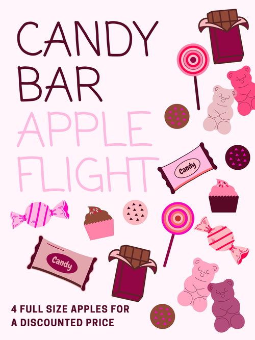 Candy Bar Apple Flight