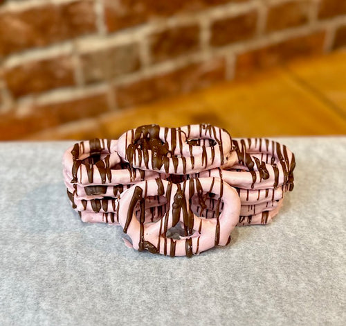 Chocolate Covered Strawberry Pretzels