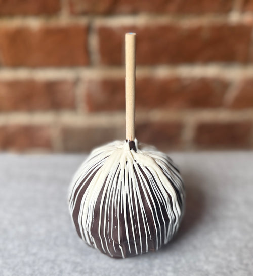 Dark Chocolate with White Chocolate Drizzle