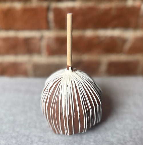 Milk Chocolate with White Chocolate Drizzle