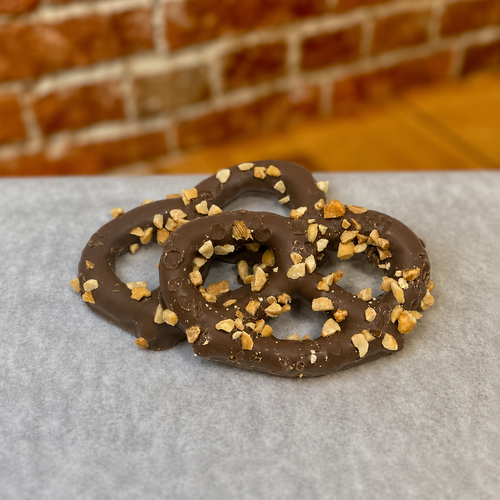 Milk Chocolate Peanut Pretzels